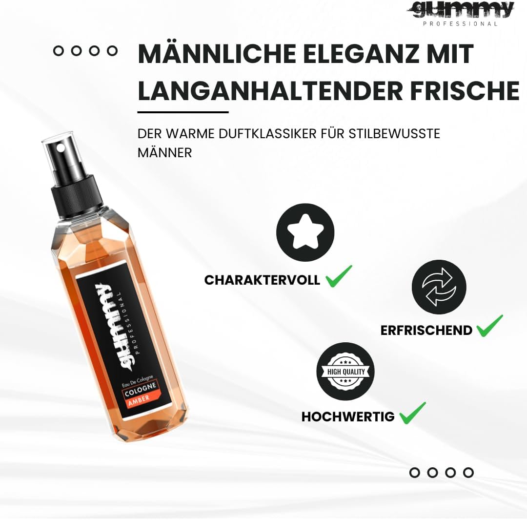 Gummy New Aftershave Cologne - 400 ml Amber