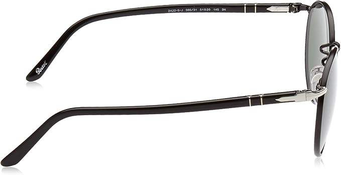 Persol PO2422SJ 986-31 - Shiny Black-Grey by Persol for Men - 49-20-145 mm Sunglasses