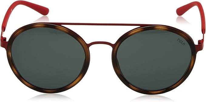 Polo Ralph Lauren PH 3103 9315-71 - Semishiny Red-Green by Ralph Lauren for Women - 53-19-140 mm Sunglasses