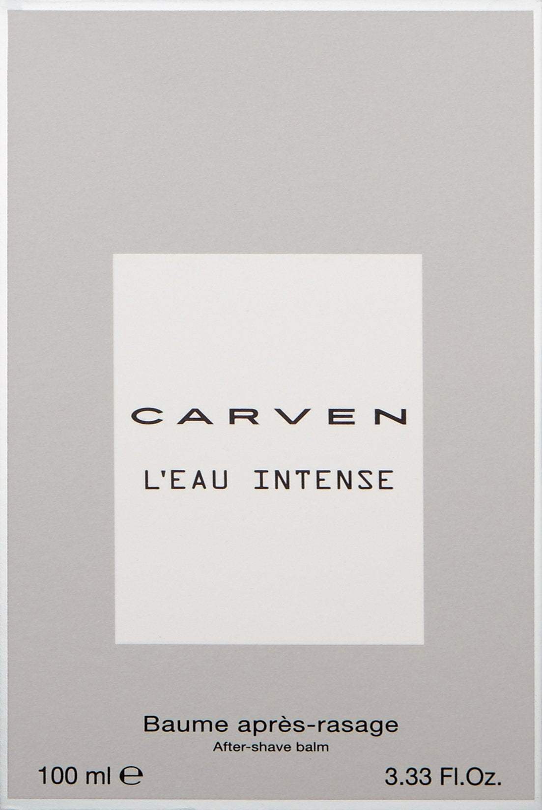 Leau Intense by Carven for Men - 3.33 oz After Shave Balm