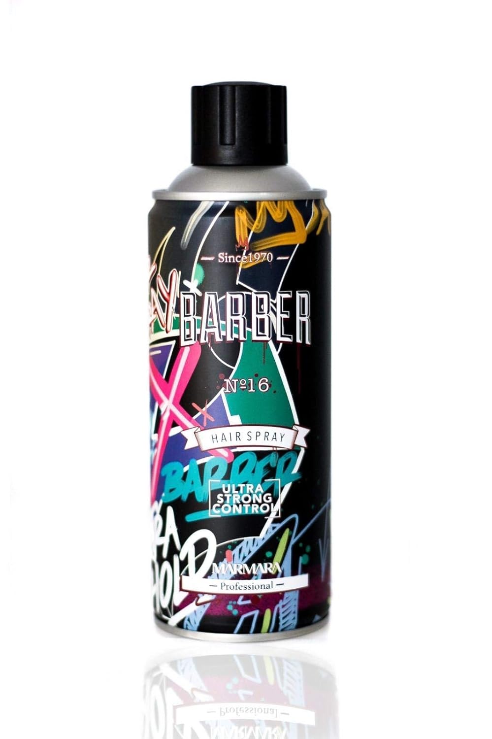 Marmara Barber Hair Spray No.16 Ultra Strong 13.5 oz 6x Pack