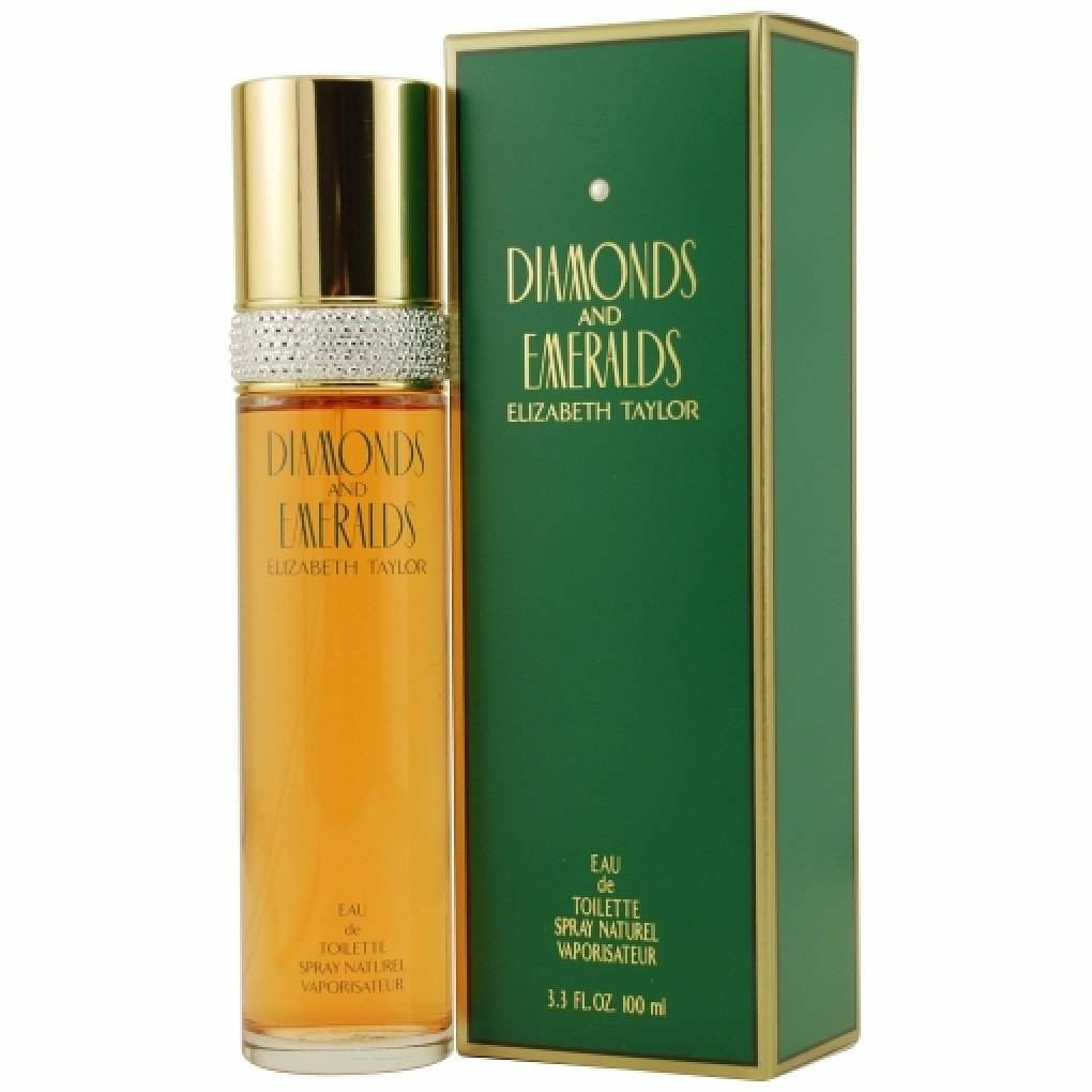 Diamonds and Emeralds by Elizabeth Taylor for Women - 3.3 oz EDT Spray