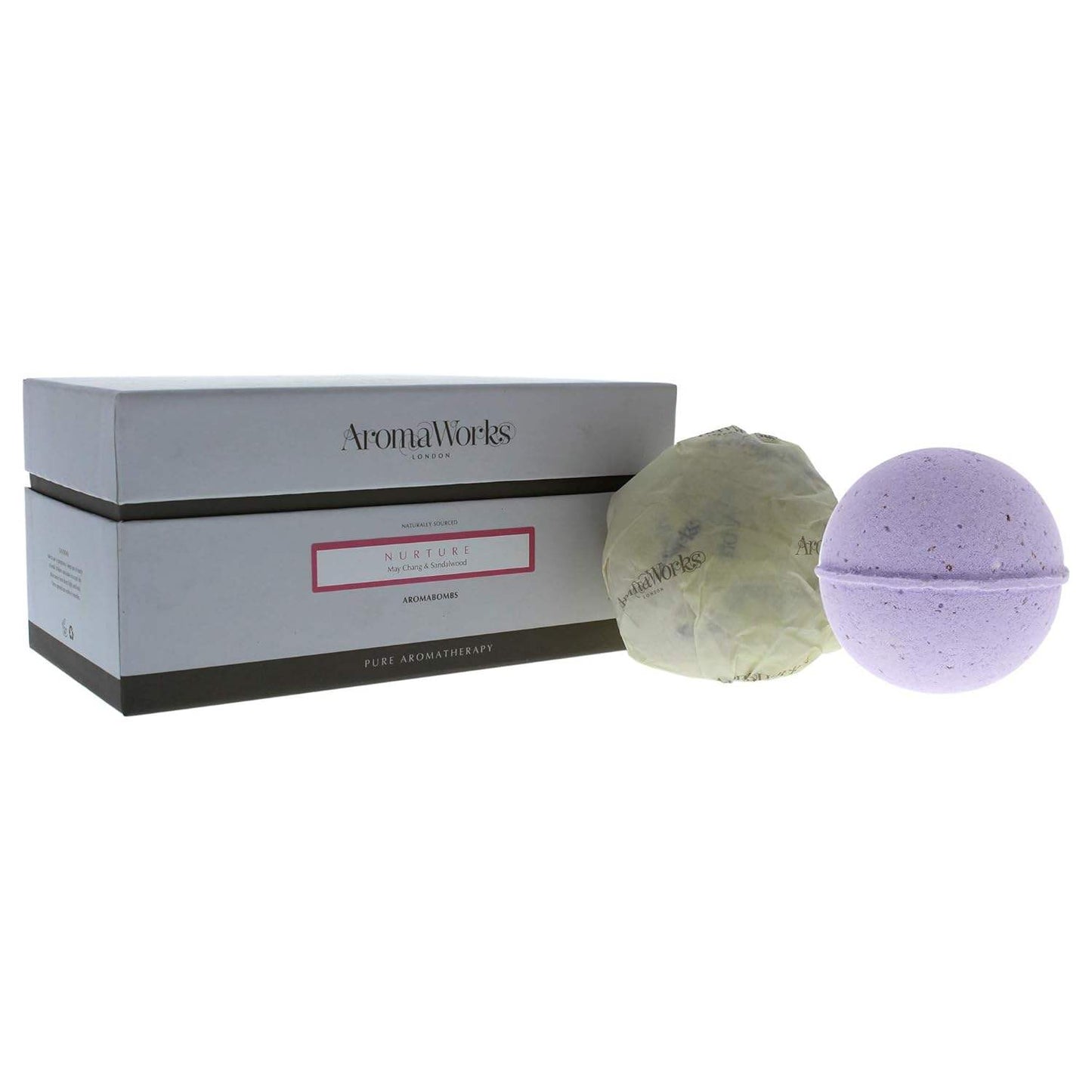 Inspire AromaBomb Duo by Aromaworks for Unisex - 2 x 8.81 oz Bath Bomb