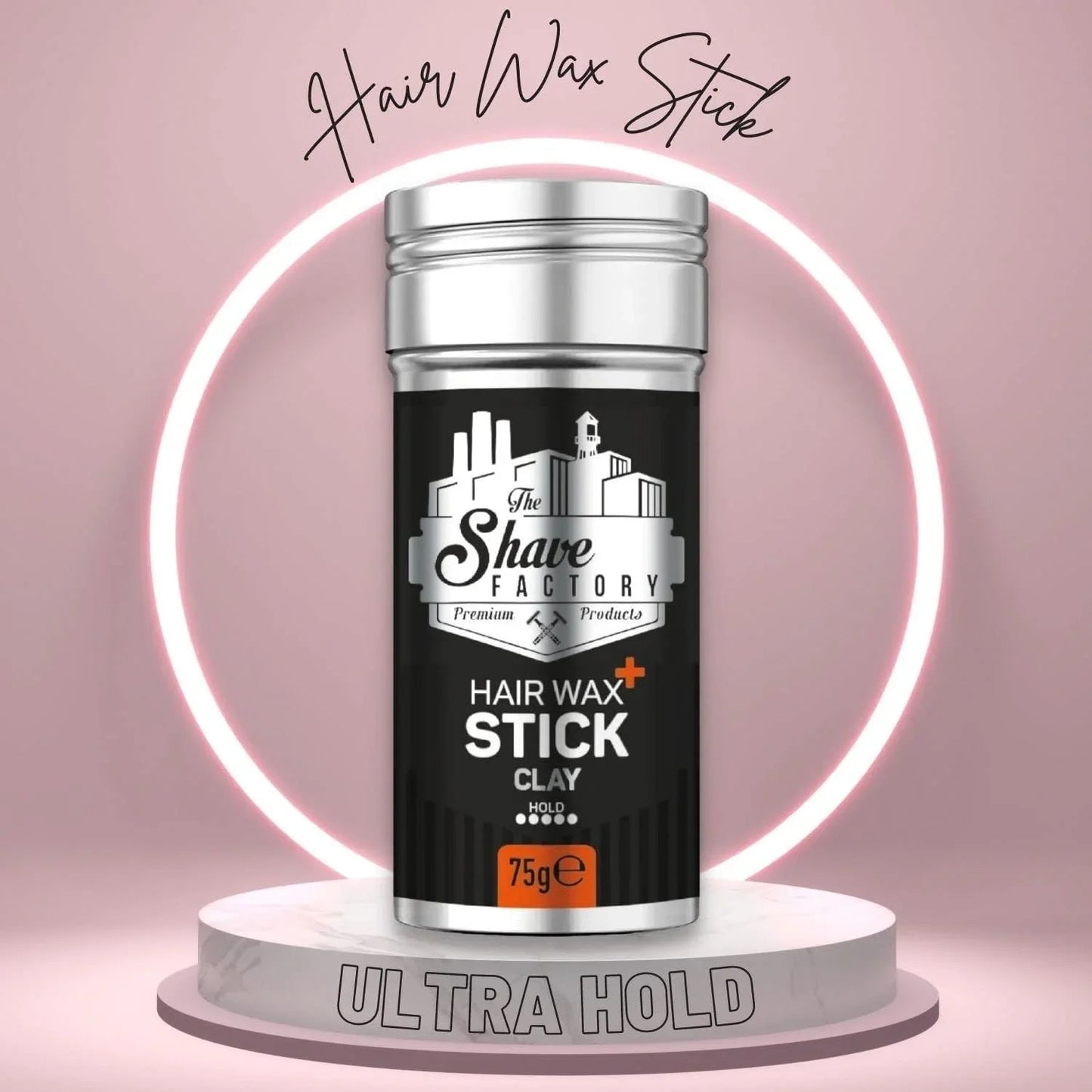 The Shave Factory Hair Wax Stick Clay 75g / 2.5 oz