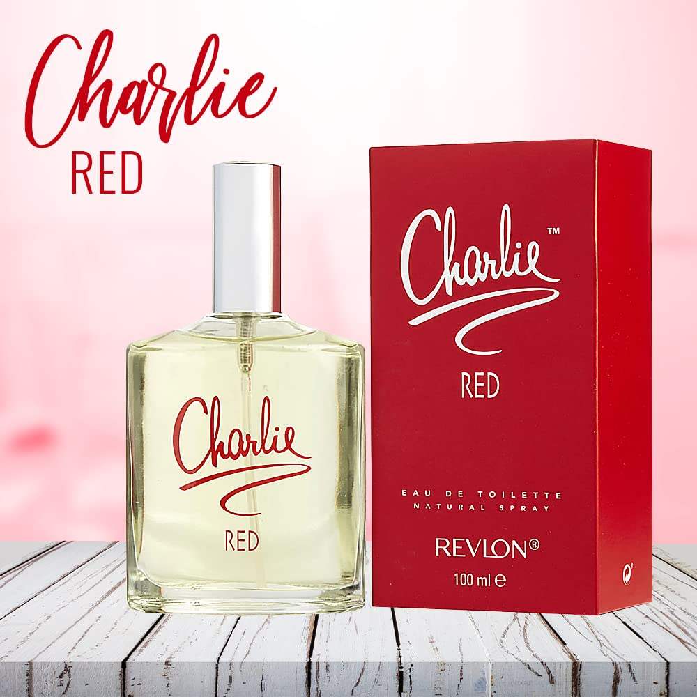 Charlie Red by Revlon for Women - 3.3 oz EDT Spray