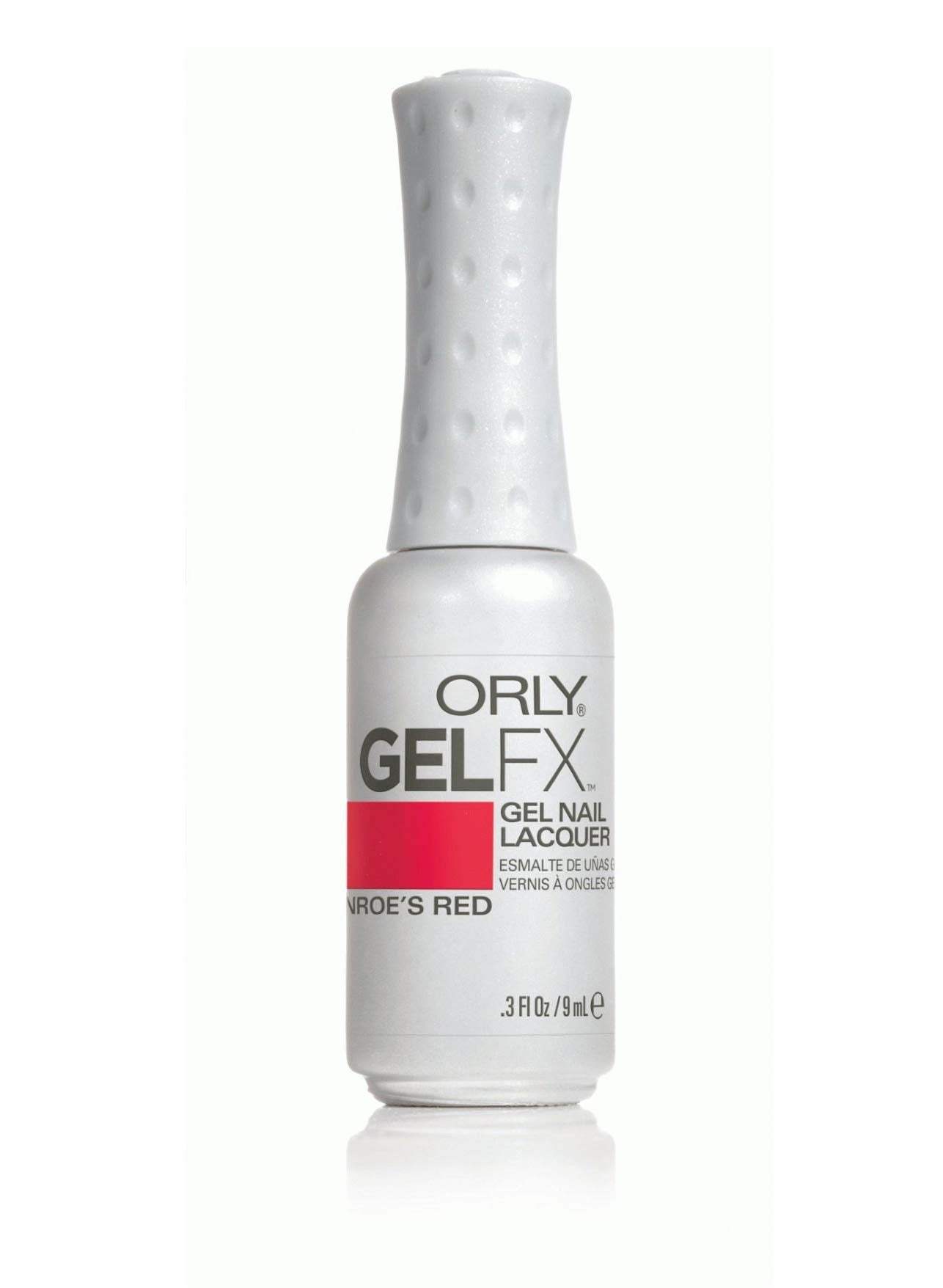 Orly Gelfx Gel Nail Color 0.3 Fl Oz / 9 Ml Haute Red