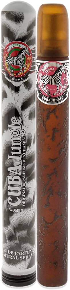 Cuba Jungle Zebra by Cuba for Women - 1.17 oz EDP Spray