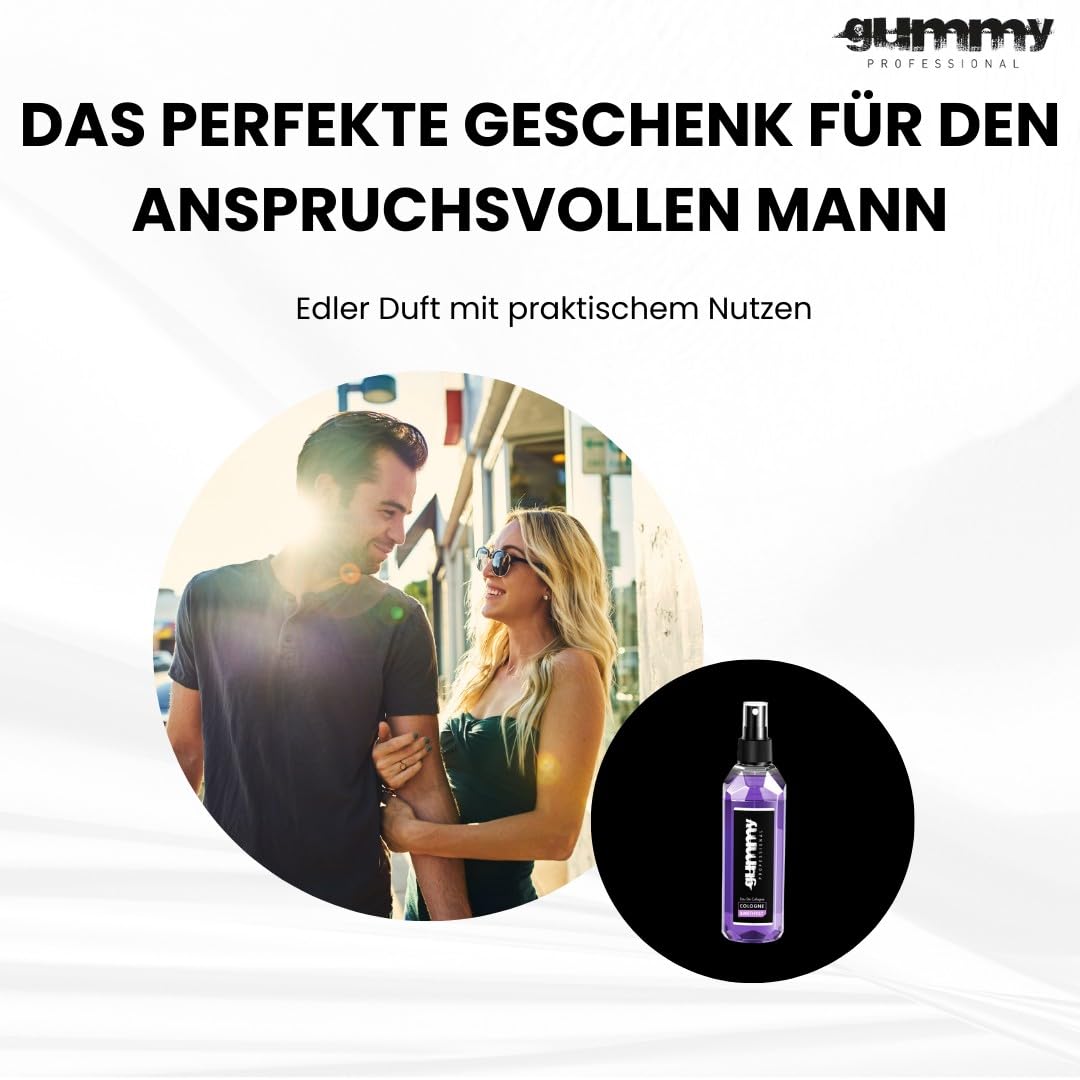 Gummy New Aftershave Cologne - 400 ml Amethyst