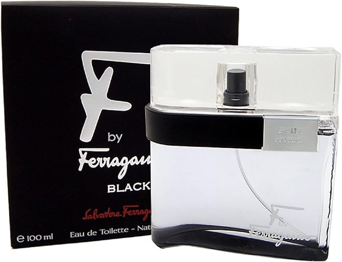 F Black by Salvatore Ferragamo for Men - 3.4 oz EDT Spray