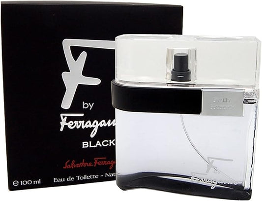 F Black by Salvatore Ferragamo for Men - 3.4 oz EDT Spray