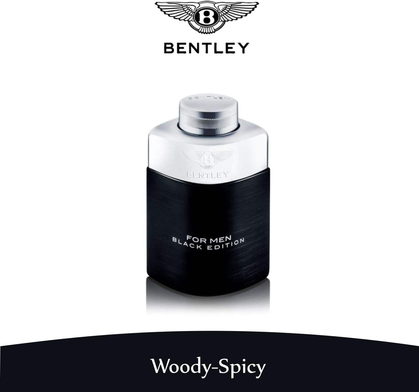 Bentley Black Edition by Bentley for Men - 3.4 oz EDP Spray