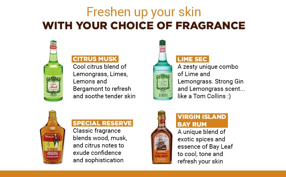 Clubman Virgin Island Bay Rum Cologne