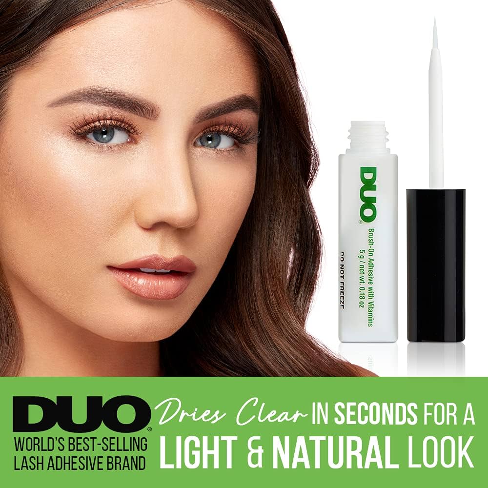 DUO Brush On Adhesive With Vitamins 0.5 oz Multipack