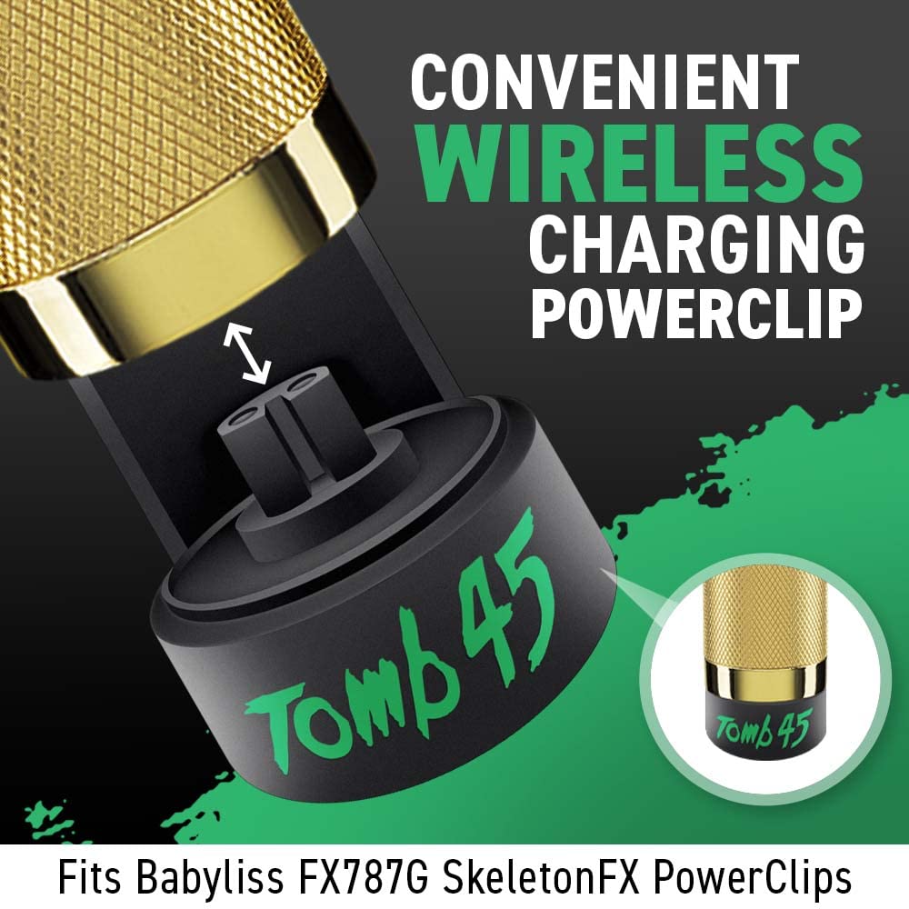 Tomb45 Wireless Charging Power Clip Adapter for Babyliss SkeletonFX Trimmer