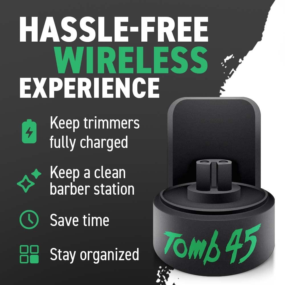 Tomb45 Wireless Charging Power Clip Adapter for Babyliss SkeletonFX Trimmer