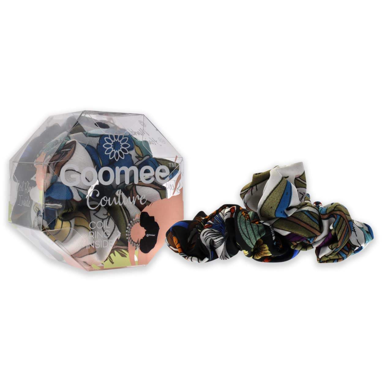 Couture - Satin-Cannes by Goomee for Women - 2 Pc Hair Tie