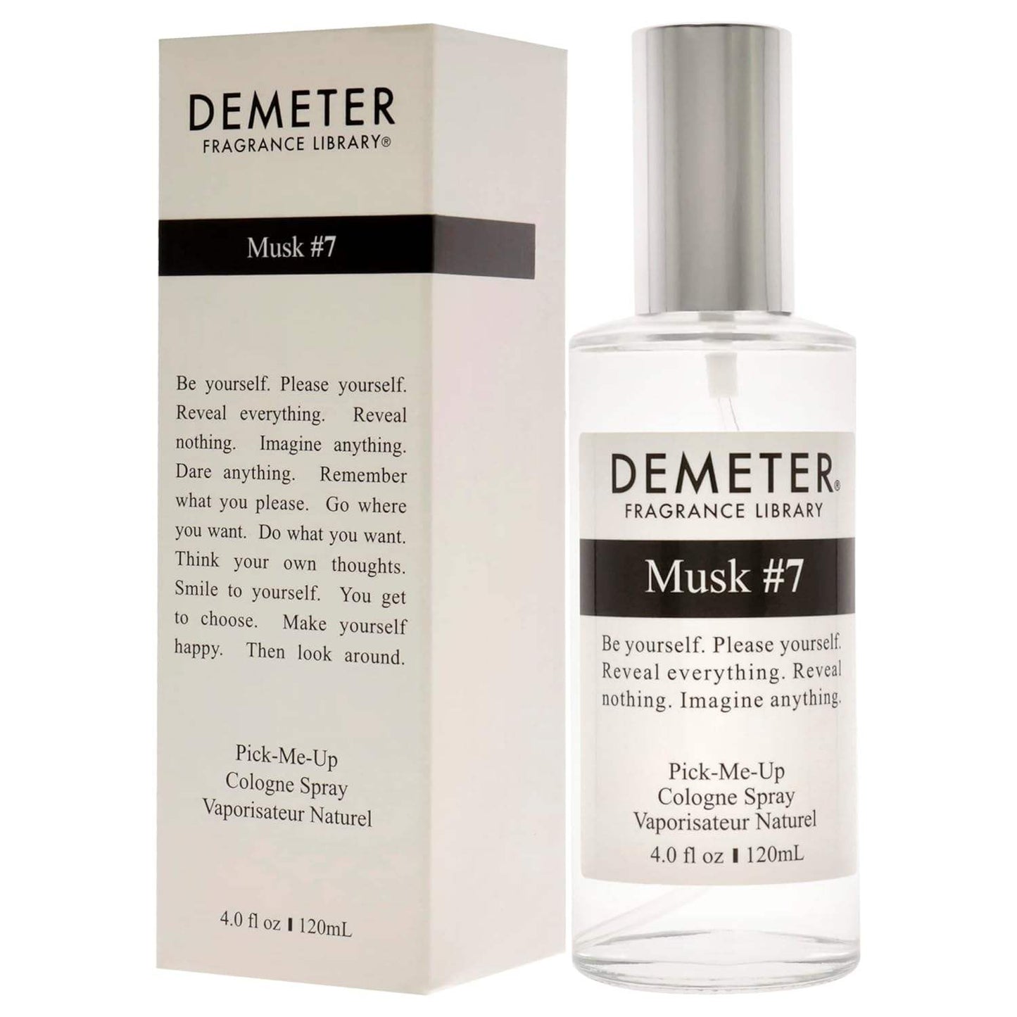 Musk #7 by Demeter for Women - 4 oz Cologne Spray