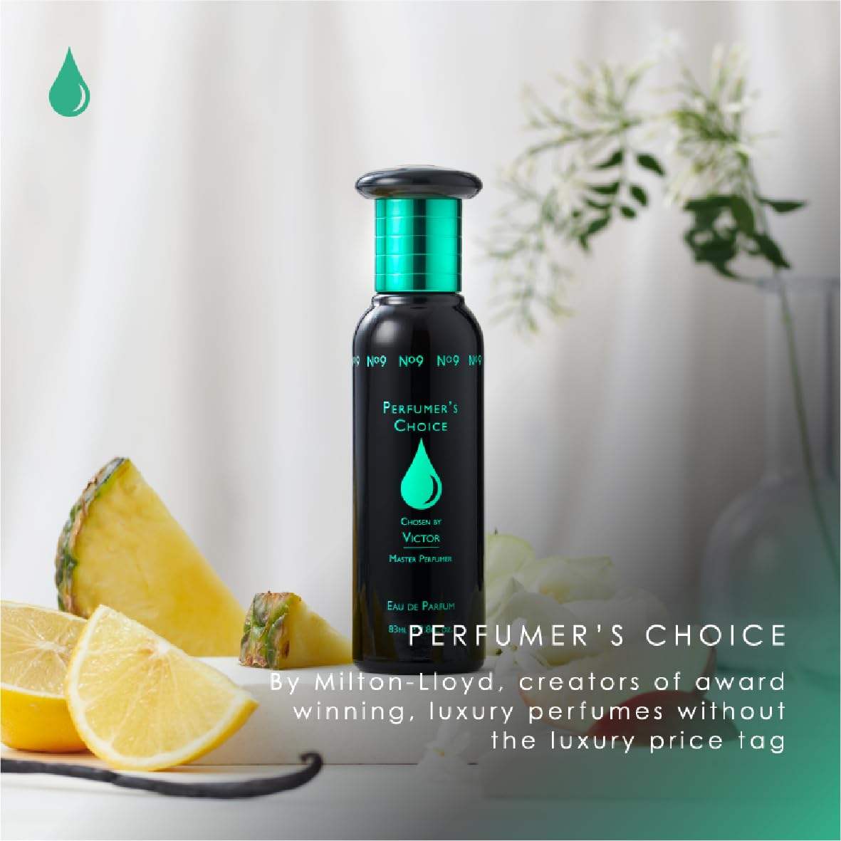 Perfumers Choice Victor by Milton-Lloyd for Men - 2.8 oz EDP Spray