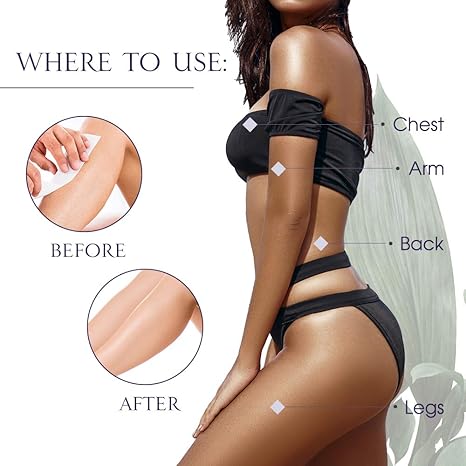 Non-woven Cloth Waxing Strips by Satin Smooth for Women - 100 Pack Strips