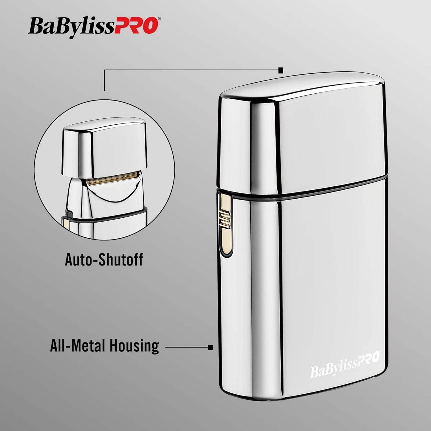 BaBylissPRO FOILFX01 Cordless Metal Single Foil Shaver