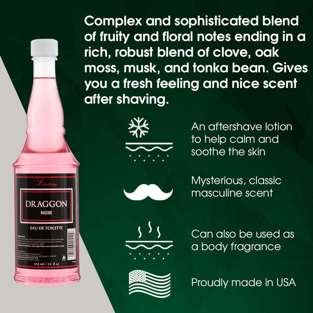 Clubman Lustray Draggon Noir 14Oz