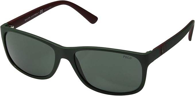 Polo Ralph Lauren PH 4109 5596-71 - Green-Green by Ralph Lauren for Men - 59-17-145 mm Sunglasses