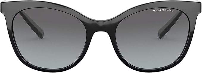 Armani Exchange AX 4046S 8158-11 - Black-Grey Gradient by Armani Exchange for Women - 54-19-140 mm Sunglasses