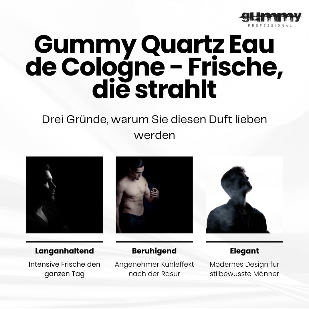 Gummy New Aftershave Cologne - 400 ml Quartz