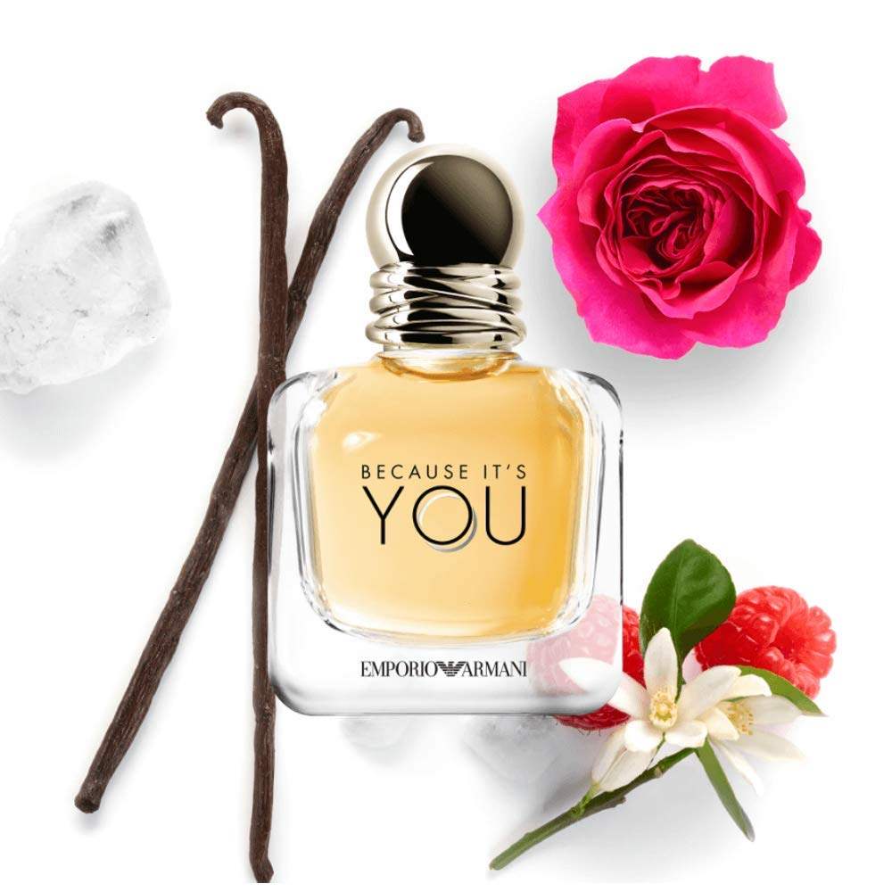 Emporio Armani Because It Is You by Giorgio Armani for Women - 3.4 oz EDP Spray