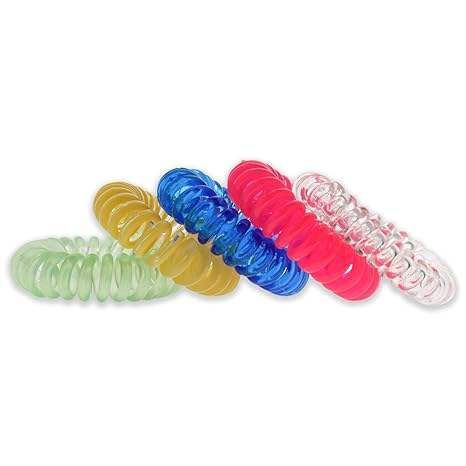 The Markless Hair Loop Set - Let Loose by Goomee for Women - 4 Pc Hair Tie