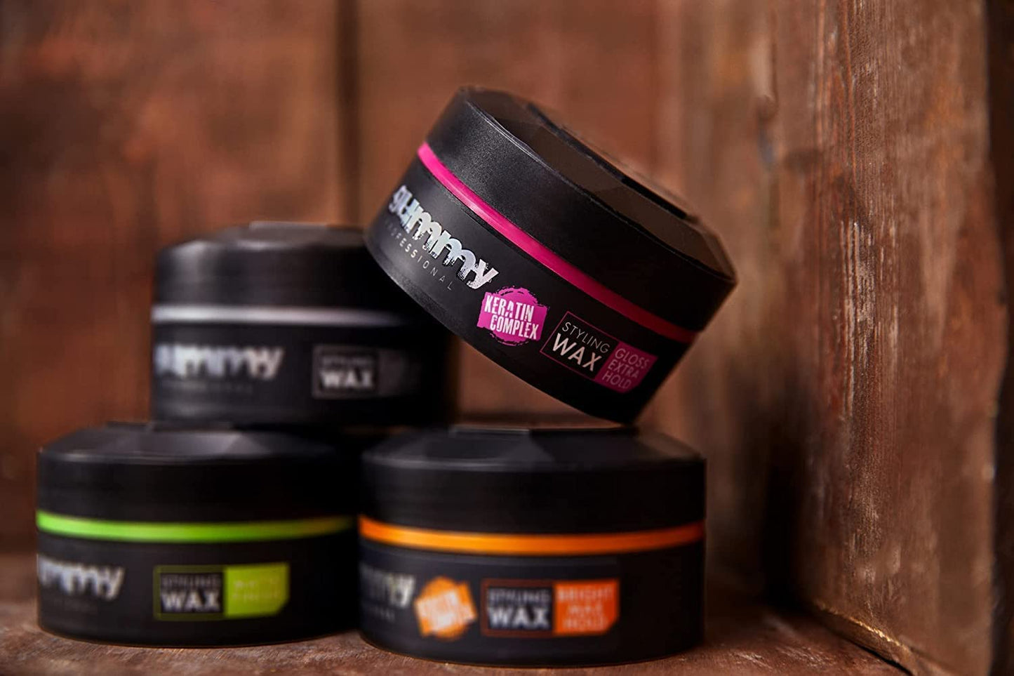 Gummy Styling Wax Hard Finish 5 oz - Multipack