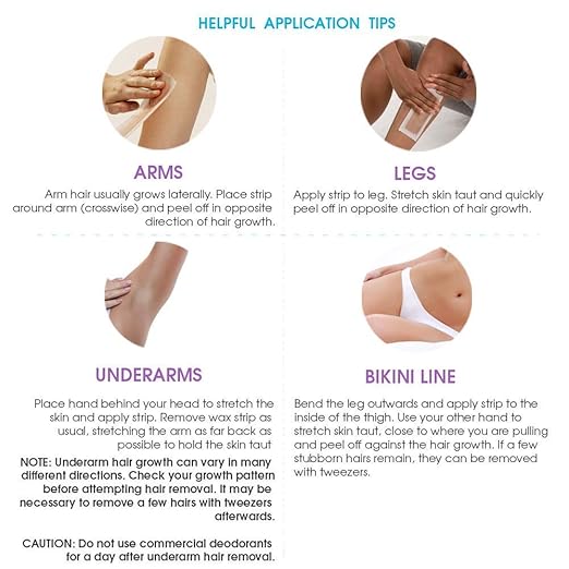 SURGI WAX Honey Body Wax Strips - SG82518