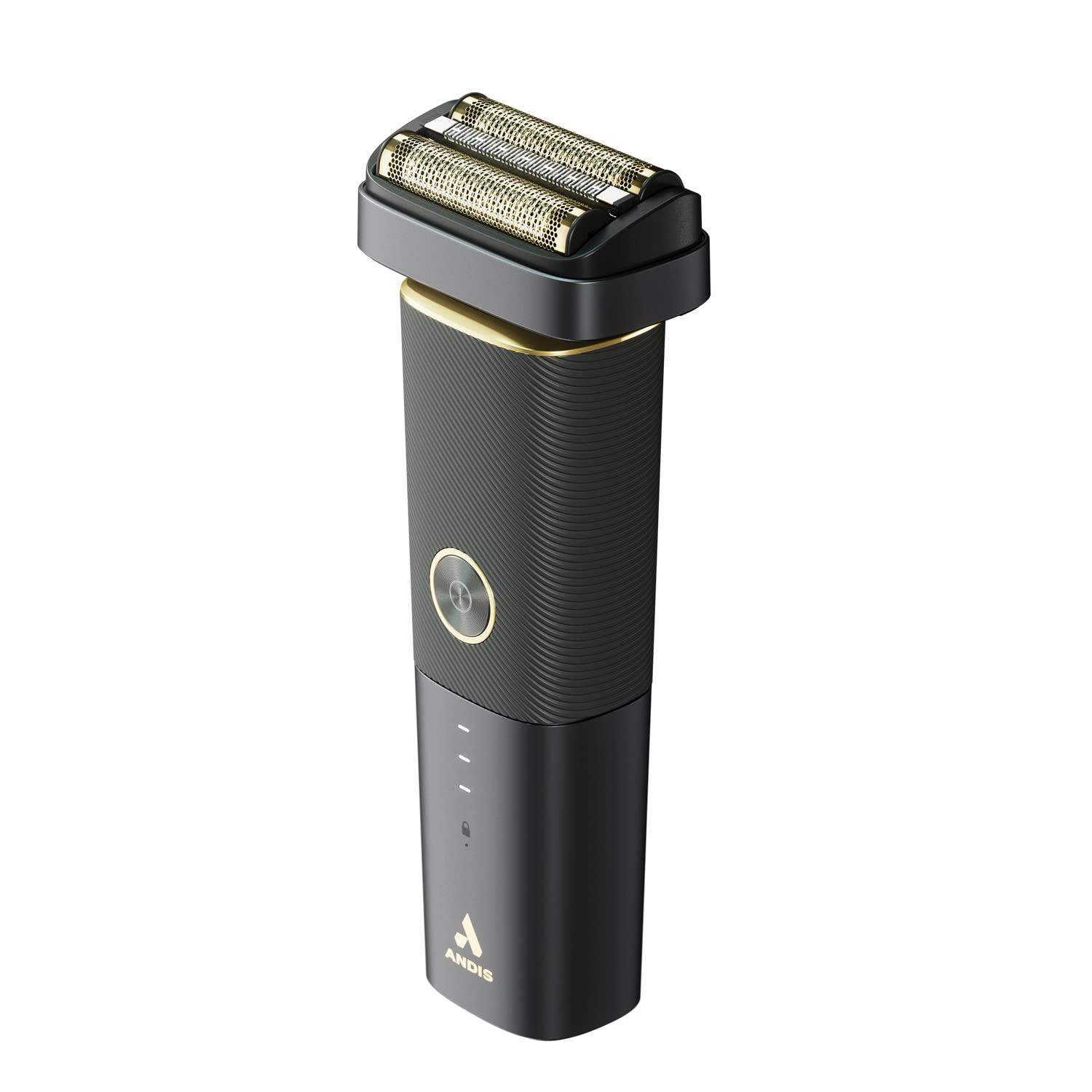 Andis 17300 reSURGE Electric Lithium Titanium Precision Foil Wet/Dry Rechargeable Shaver for male, Black - BarberSets