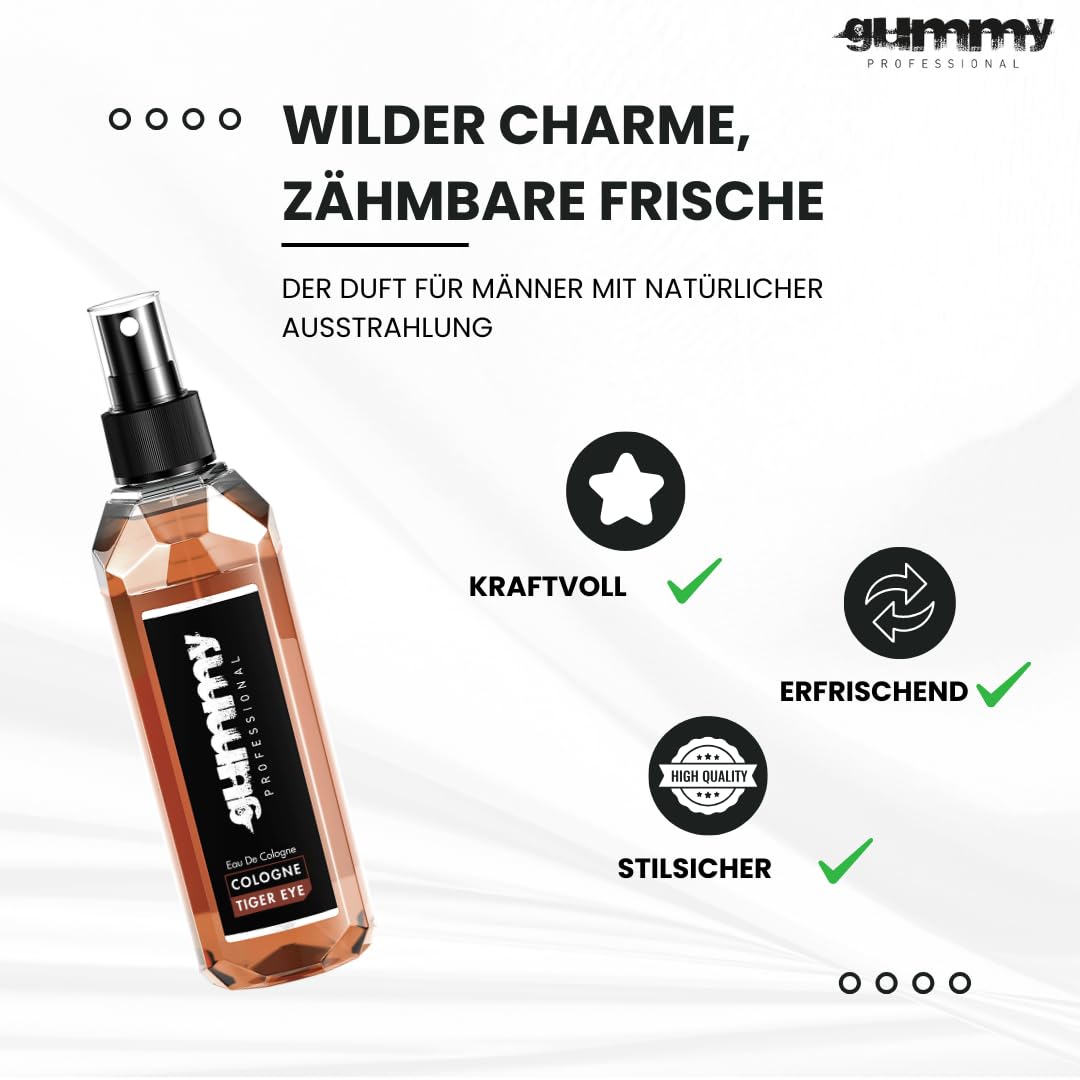Gummy New Aftershave Cologne - 400 ml Tiger Eye