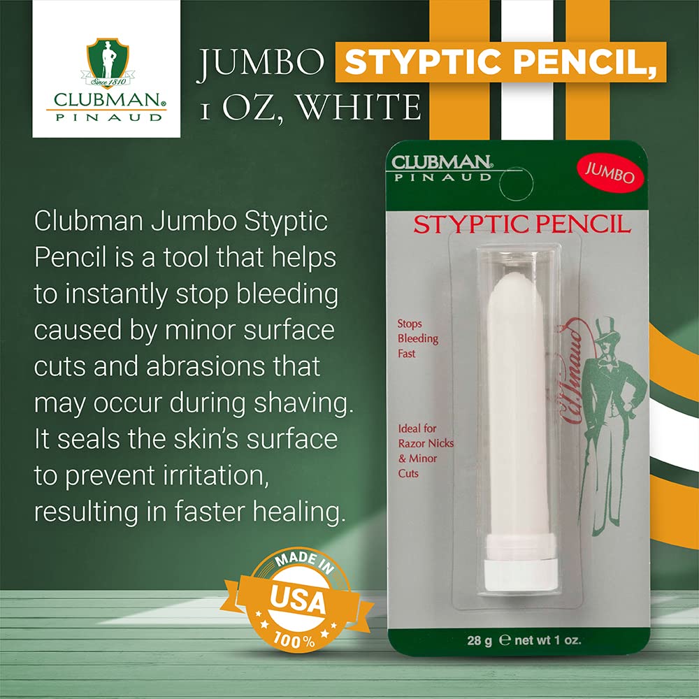 Clubman Styptic Pencil Jumbo Size