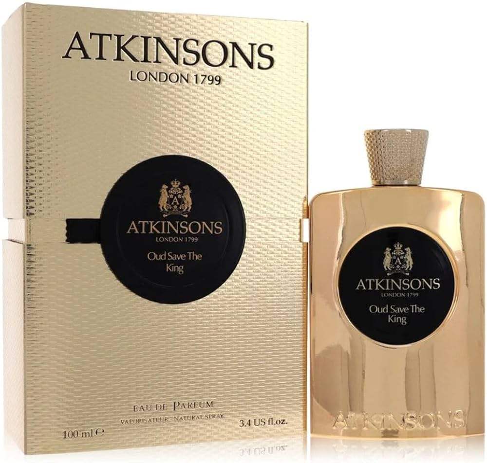 Oud Save The King by Atkinsons for Men - 3.3 oz EDP Spray
