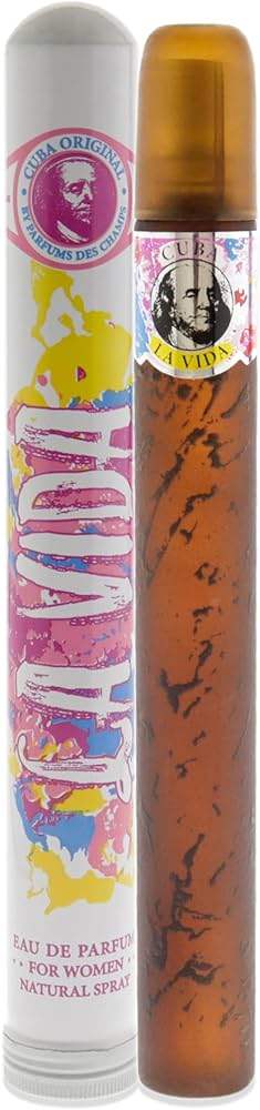 La Vida by Cuba for Women - 1.7 oz EDP Spray - Pack of 2