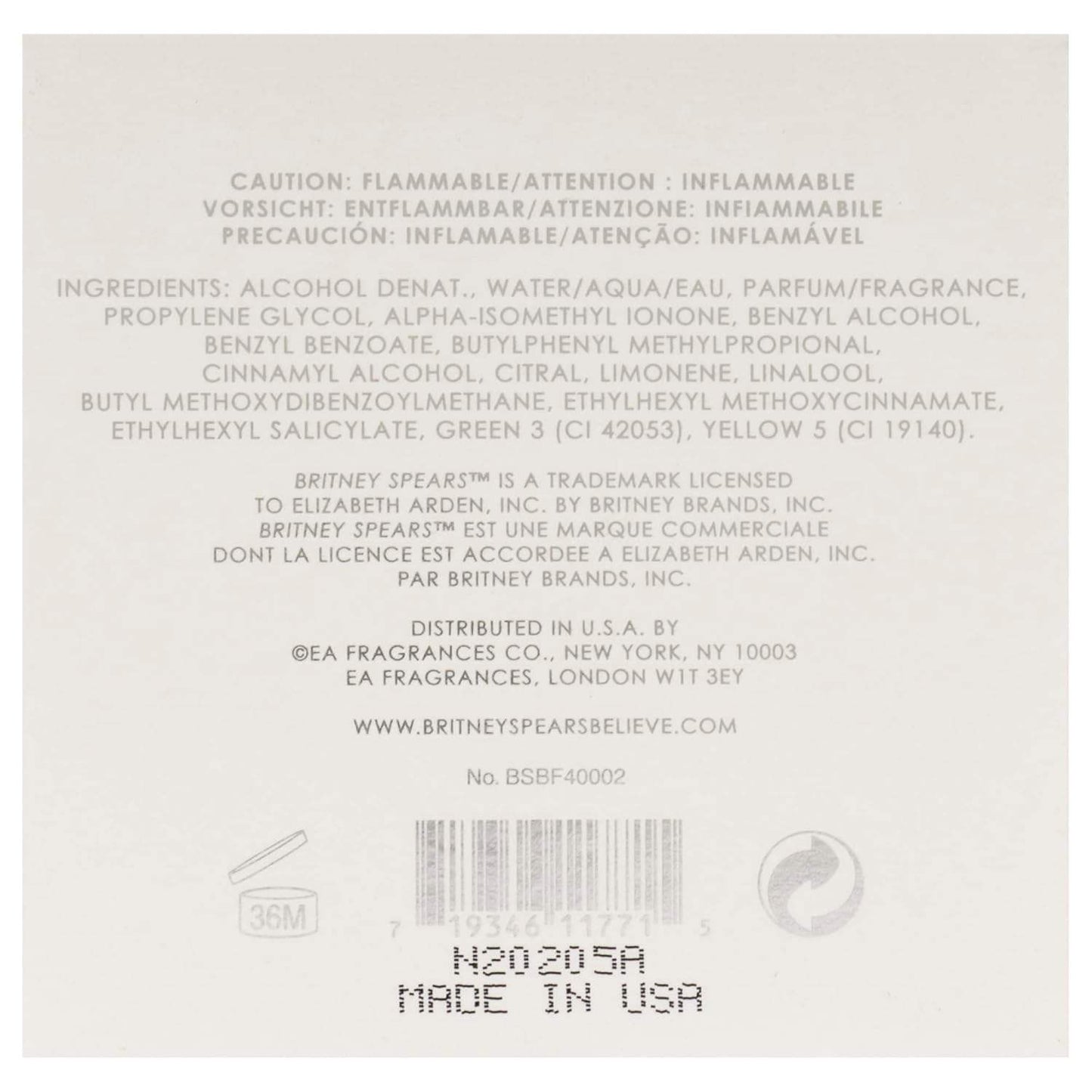 Believe by Britney Spears for Women - 1.7 oz EDP Spray