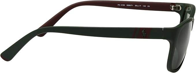 Polo Ralph Lauren PH 4109 5596-71 - Green-Green by Ralph Lauren for Men - 59-17-145 mm Sunglasses