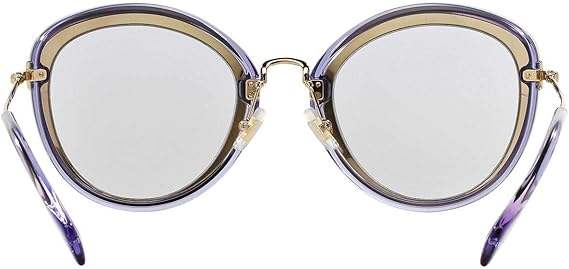 Miu Miu MU 50R UFA-3F2 - Lilac-Argil by Miu Miu for Women - 54-26-140 mm Sunglasses