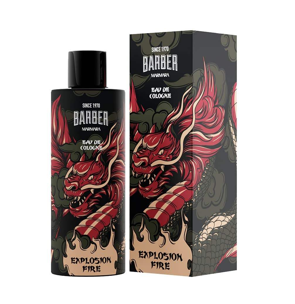 Marmara Barber Cologne 16.9 Oz Explosive Fire BC-500-DRG