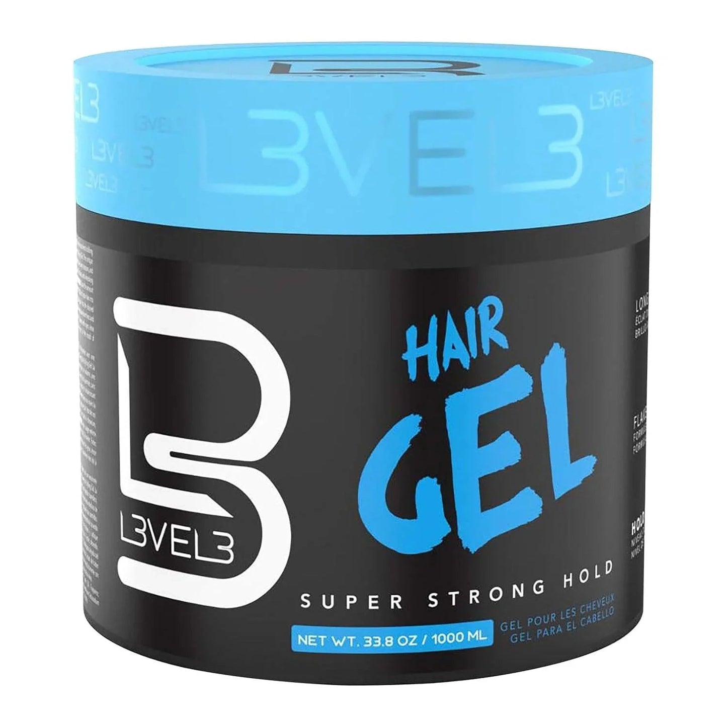 L3VEL3 Hair Styling Gel 1000ml / 33.8 oz