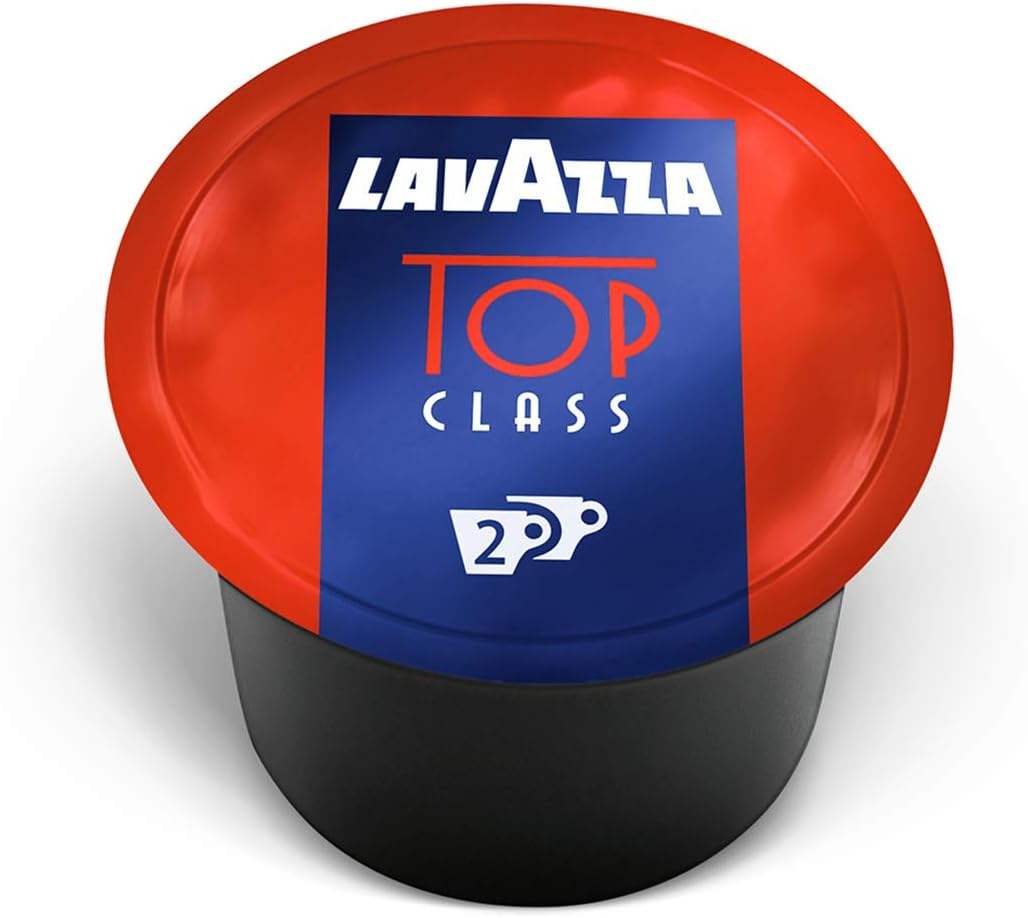 Blue Top Class 2 Roast Ground Coffee Pods by Lavazza - 100 Pods Coffee