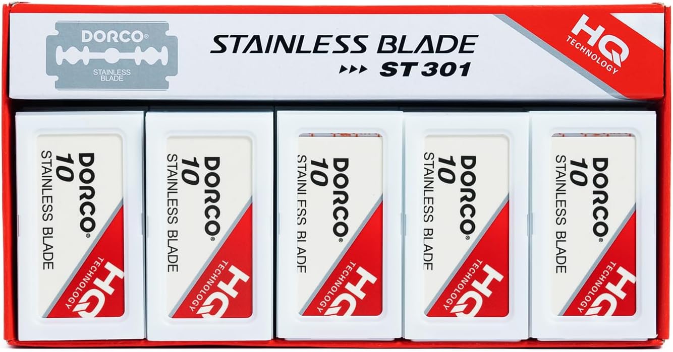 Dorco ST301 Platinum Extra Double Edge Razor Blade - 5000 ct