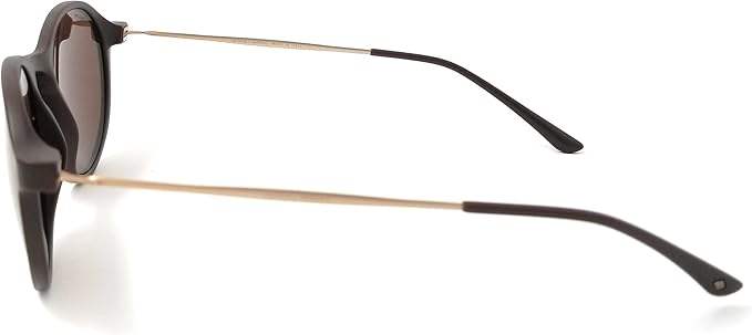 Giorgio Armani AR 8073 5491-73 Frames Of Life - Matte Brown-Brown by Giorgio Armani for Unisex - 52-19-145 mm Sunglasses