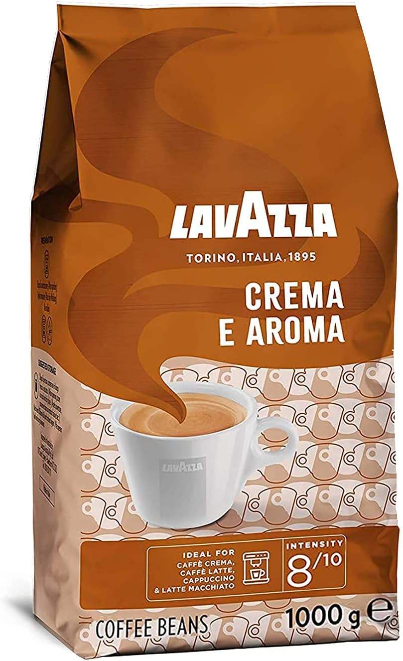 Crema e Aroma Roast Whole Bean Coffee by Lavazza for Unisex - 35.2 oz Coffee
