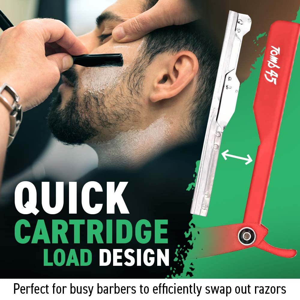 Tomb45 Triple Cartridge Razor Holder - Black 0.6lb