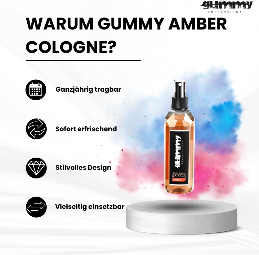 Gummy New Aftershave Cologne - 400 ml Amber