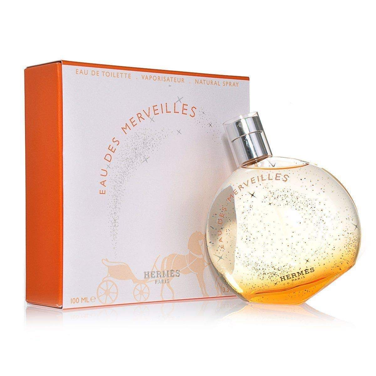 Eau Des Merveilles by Hermes for Women - 3.3 oz EDT Spray