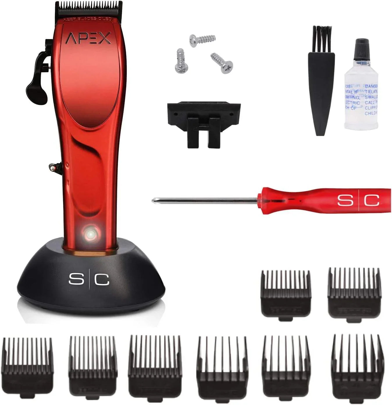 StyleCraft Apex Clipper - Red